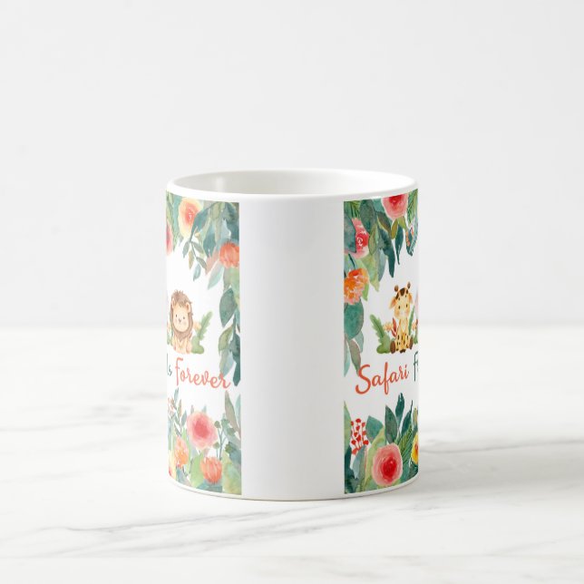 Safari Friends Forever Coffee Mug (Center)