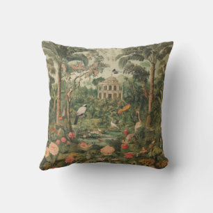 Safari Garden Colonial Daydream Pillow