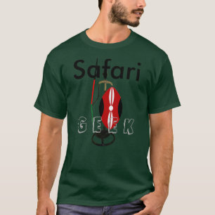 Safari geek Kenya Hakuna Matata Pour Tshirts Geeks