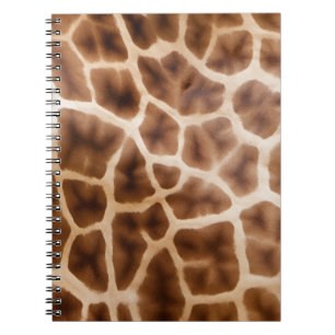 Safari Giraffe Print Notebook