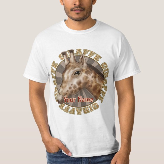 Safari Giraffe T-Shirt   (Front)