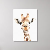Safari Giraffe Wall Art