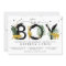 Safari Gold Animals Baby Shower Invitation