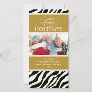 SAFARI HOLIDAY   HOLIDAY PHOTO CARD