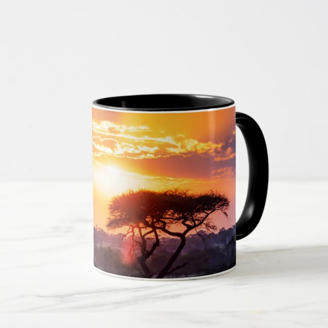Safari in the Serengeti National Park Mug (Front Right)