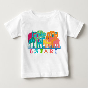 Safari - jungle animals baby T-Shirt