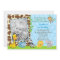 Safari Jungle  Animals Photo Birthday Invitations