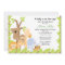 Safari Jungle Baby Animails Baby Shower Invitation