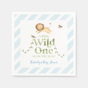 Safari Jungle Baby Shower for Baby Girl or Boy Nap Napkin