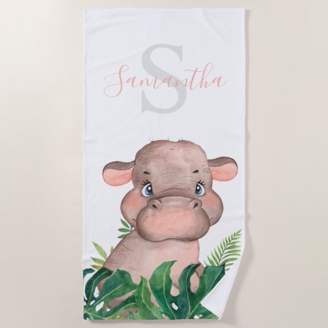 Safari Jungle beach towel (Front)