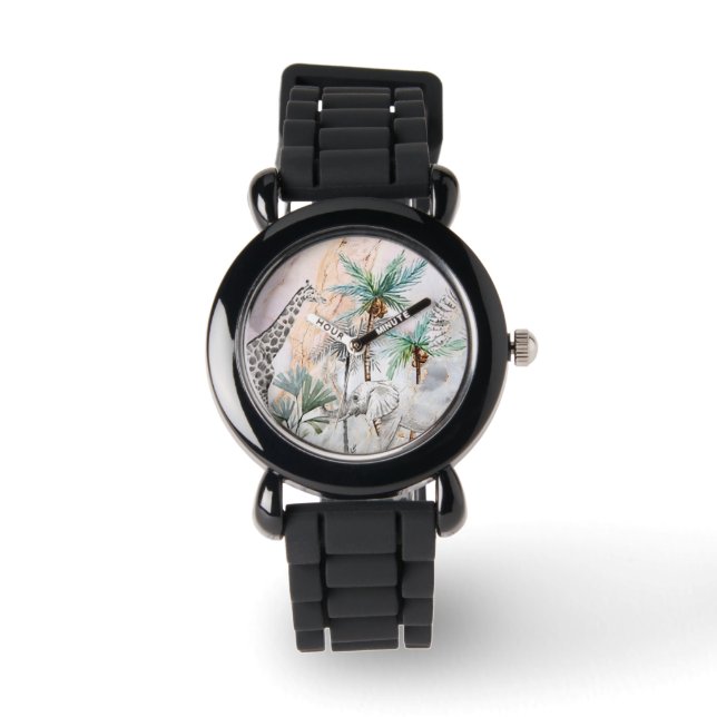 "Safari" Montre pour enfants (Recto)