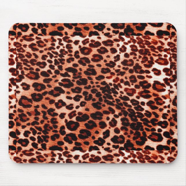 safari orange Art Mouse Pad (Front)
