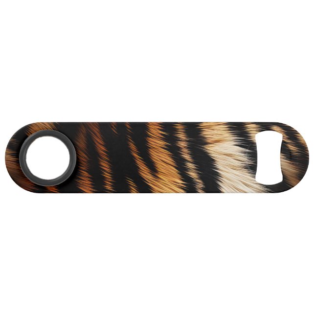 Safari Orange Black Tiger Bar Key (Front (Horizontal))