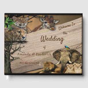 Safari Outdoor Guest Book