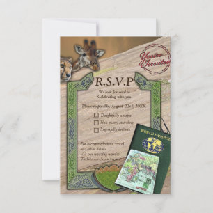 Safari Outdoor RSVP Card