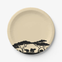 Safari Party Plates