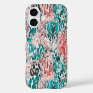 Safari Pattern iPhone 16 Case
