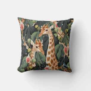 Safari Pattern Throw Pillow