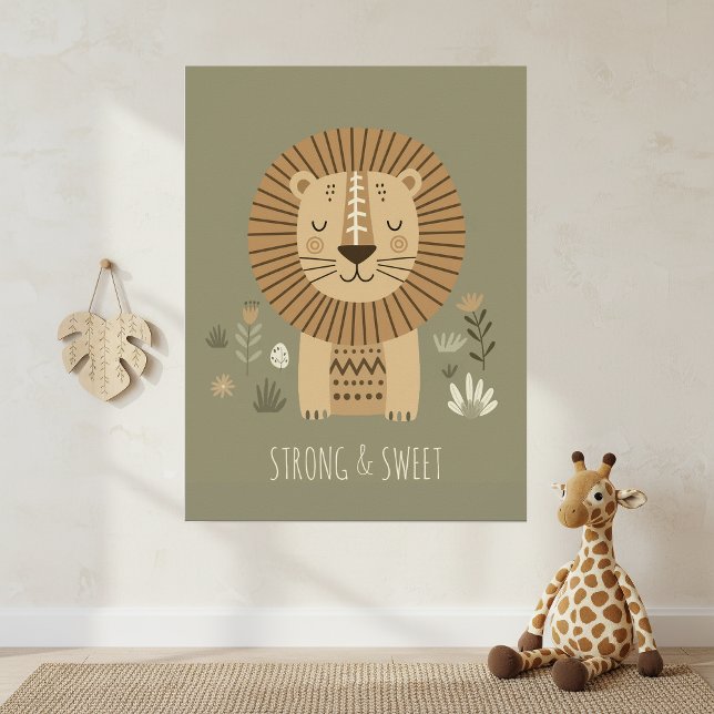 Safari Portraits Lion ID1264 Poster (Creator Uploaded)