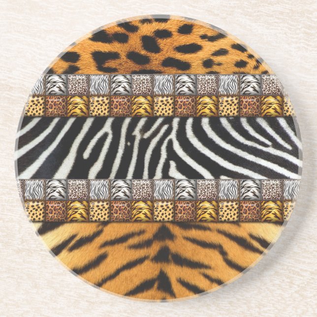 Safari Prints Coaster (Front)