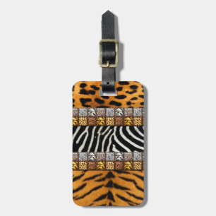 Safari Prints Luggage Tag