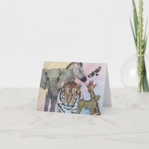 Safari Sampler Card