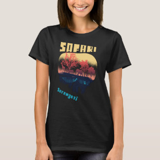 Safari Serengeti National Park Africa Tanzania Big T-Shirt