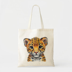 Safari Spirit Cheetah Cub Tote Bag