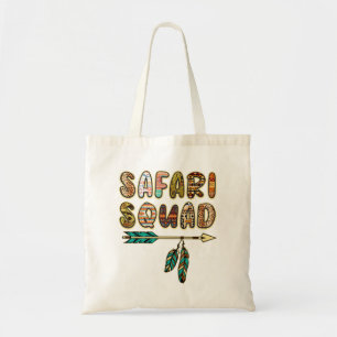Safari Squad for a Family Vacation  Tote Bag