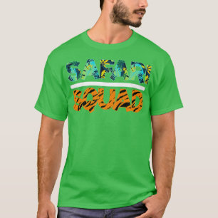 Safari Squad Funny Zoo Trip Wildlife Africa Wilder T-Shirt