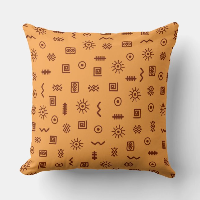 Safari Throw Pillow (Front)