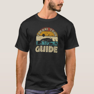 Safari Tour Guide Costume Safari Tourist Safari Va T-Shirt