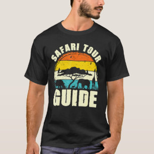 Safari Tour Guide Kenya Tanzania Namibia Animal T-Shirt