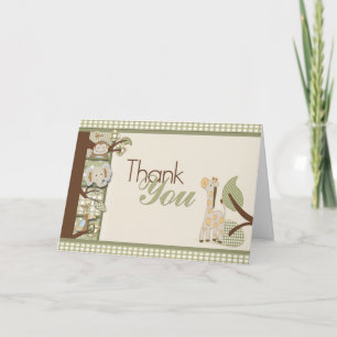 Safarri thank you cards