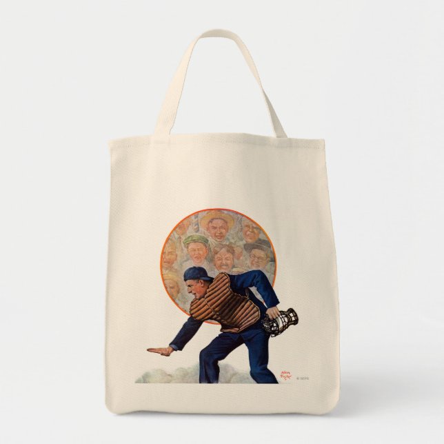 Safe at the Plate Tote Bag (Front)