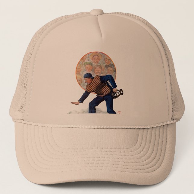 Safe at the Plate Trucker Hat (Front)