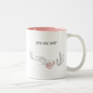 Safe Embrace Two-Tone Coffee Mug