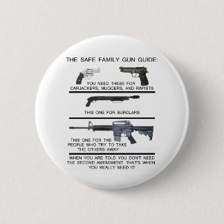 SAFE FAMILY GUN GUIDE 2 INCH ROUND BUTTON