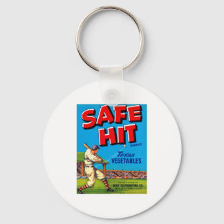 Safe Hit Texas Vegatables Keychain