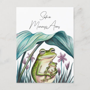 Safe in Mommy's Arms Postcard
