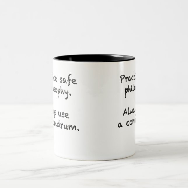 Safe Philosophy coffee mug (Center)