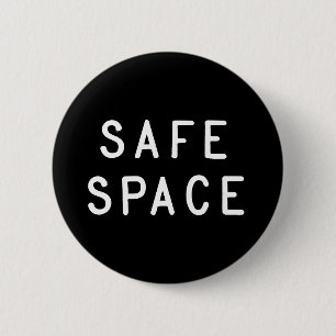 Safe Space 2 Inch Round Button