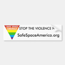Safe Space America Bumper Sticker