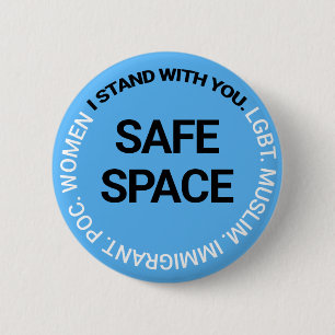 Safe Space for Everyone 2 Inch Round Button