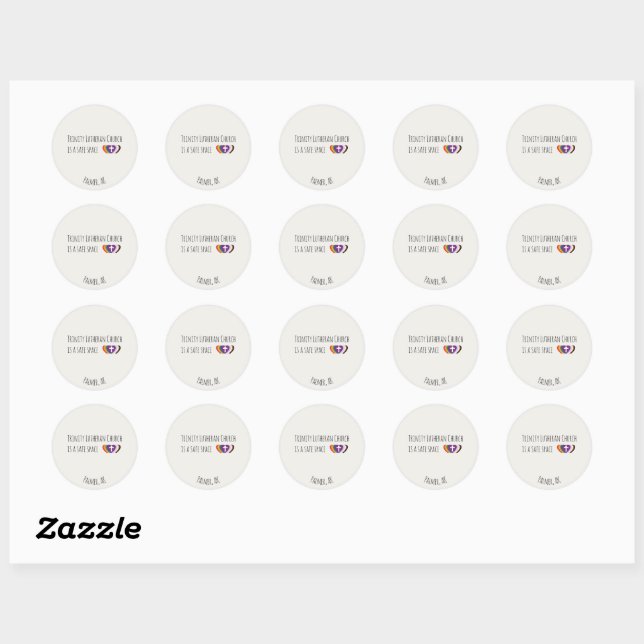 Safe Space Sticker Set  (Sheet)