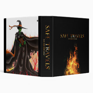 SAFE TRAVELS Cover logo binder