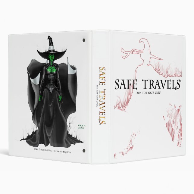 SAFE TRAVELS Cover logo & witch binder2 Binder (Background)