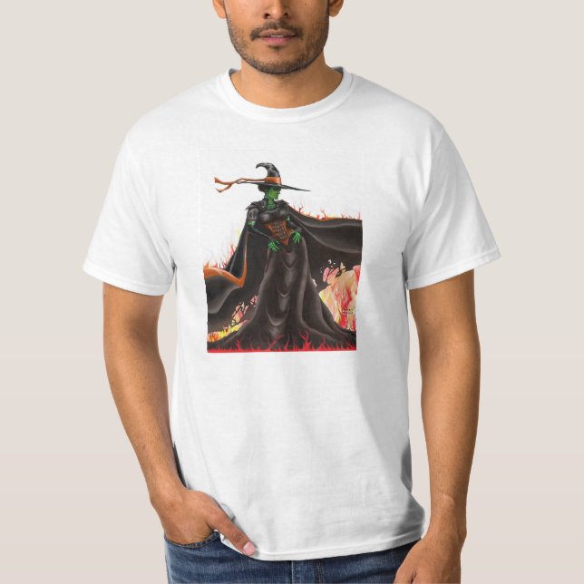 SAFE TRAVELS Witch T-Shirt (Front)