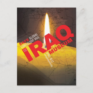 SAFE VIGIL postcard (with candle)