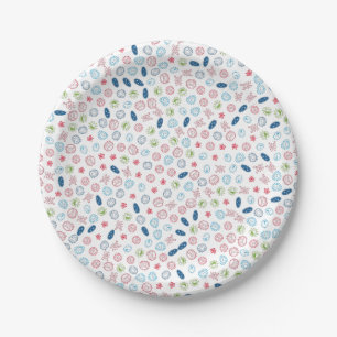 Safe your life from Bacteria Paper Plate